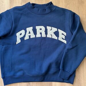 Parke Fleece Holiday Varsity Turtleneck